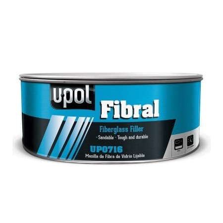 U-Pol FIBRAL GLASS FIBRE PASTE 900ML, Can UP0716